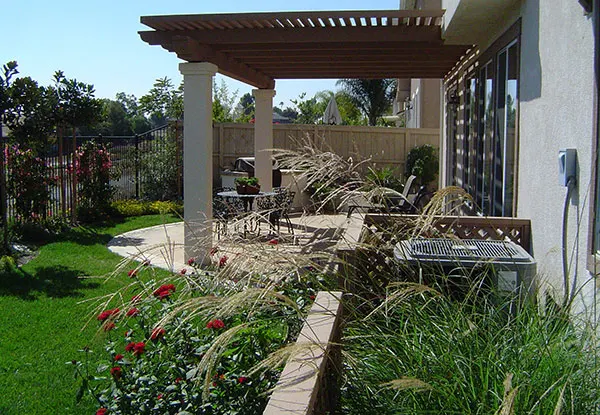 Concrete patio & patio cover in San Marcos