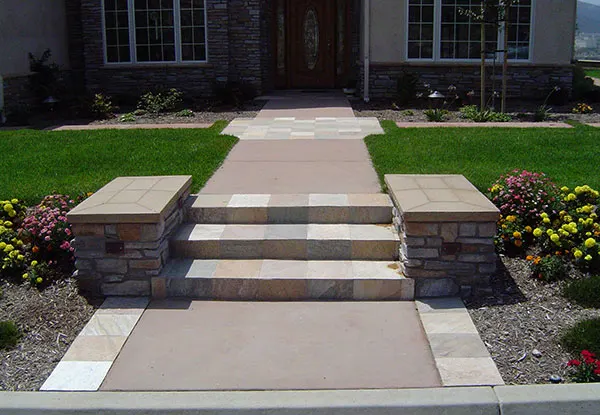 Outdoor Lighted Pathway Company Front Entry PathwayContractor near Rancho Peñasquitos