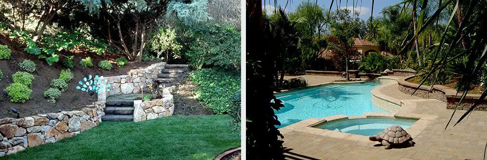 Pool Water Features, Waterfalls Fallbrook